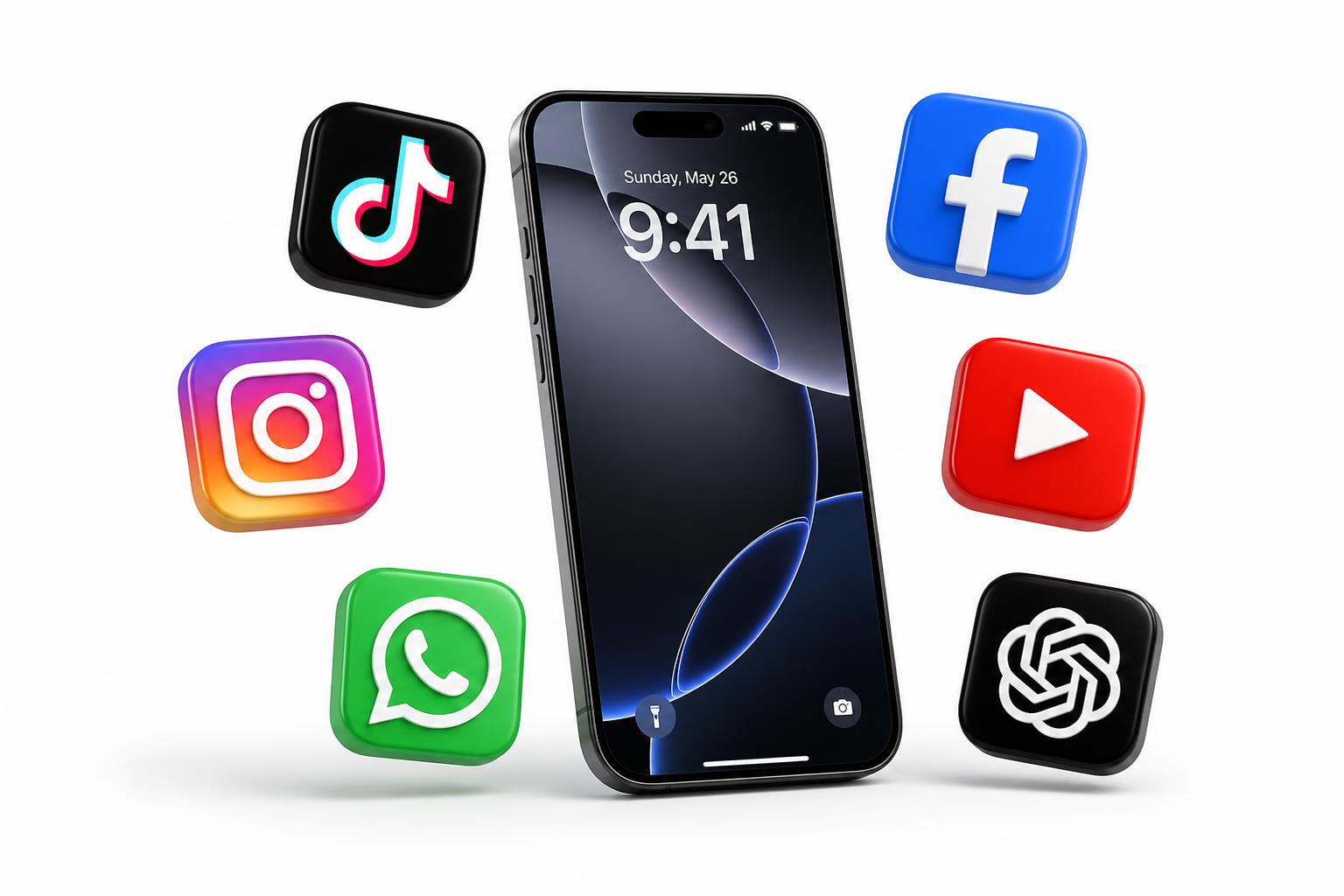 AI tools workflow on smartphone